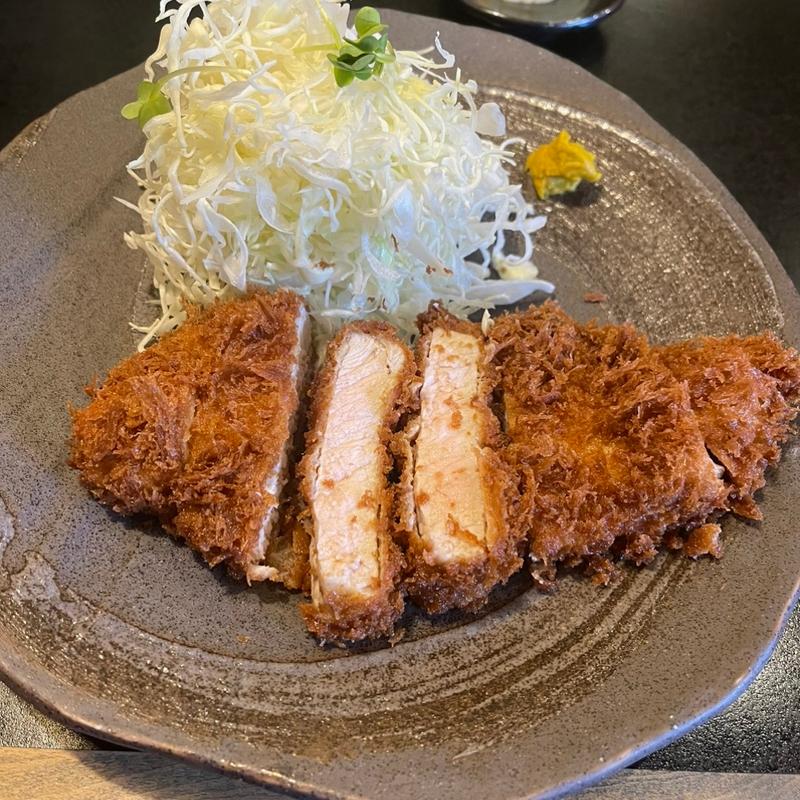 ロースカツ定食(とんかつ田中)
