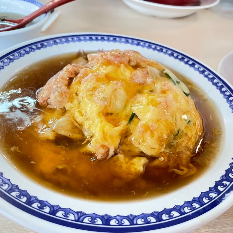 天津飯(彩華ラーメン 橿原店)