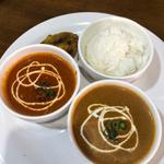 キーマカレー　チキンカレー(アルナパレスインドカレー 真岡店 Aarna palace Mooka store)