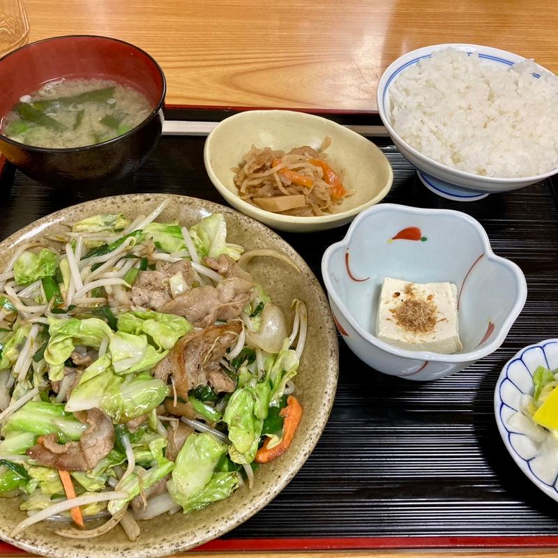 野菜炒め定食(定食の店　つかさ )