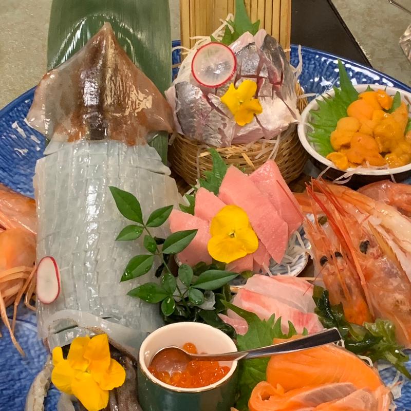 海幸盛　8種盛(うんめぇ日本海 鯛家 新潟店)