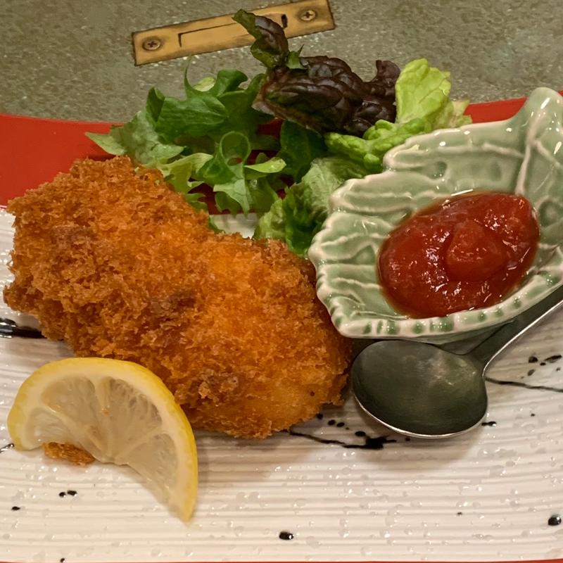 かにクリームコロッケ(うんめぇ日本海 鯛家 新潟店)