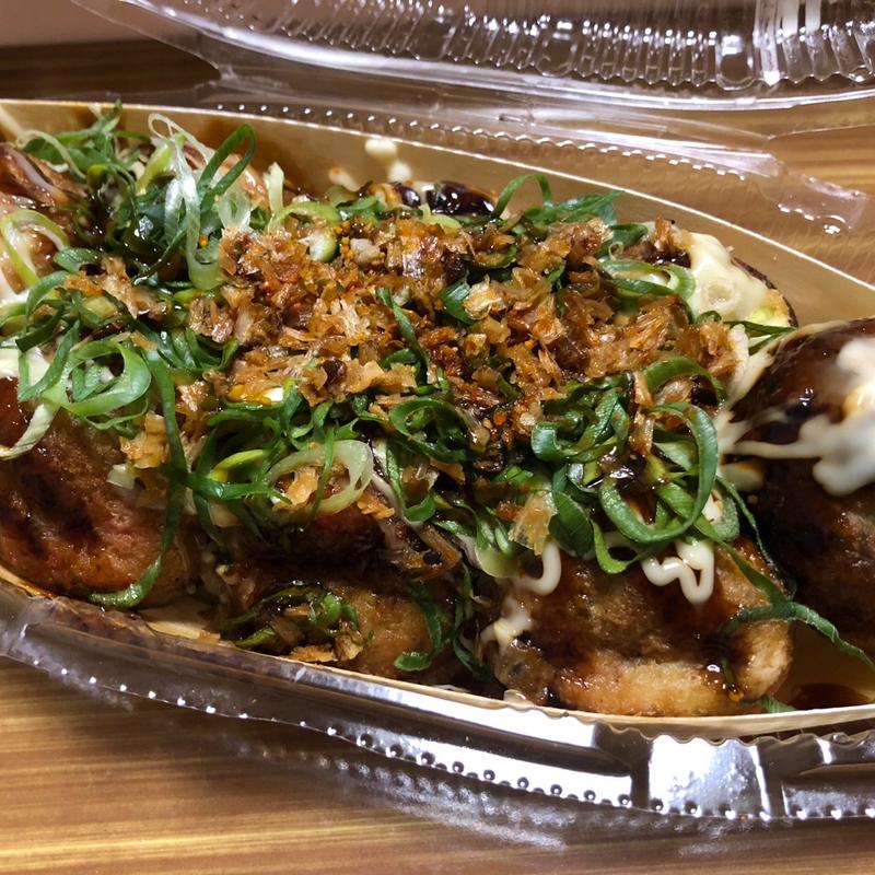 九条ねぎマヨ焦がし醤油（8個入り）(築地銀だこ 柏の葉公園ドライブイン店)