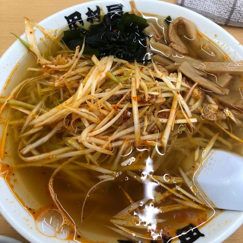 赤ネギラーメン(田村屋)