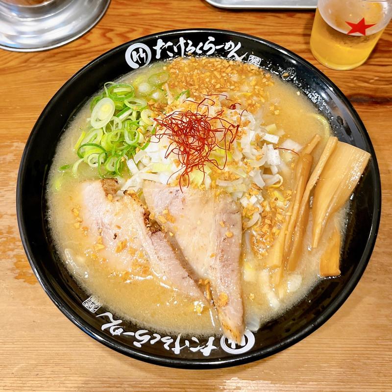 特濃味噌らーめん(竹麓（たけろく）らーめん 中野店)