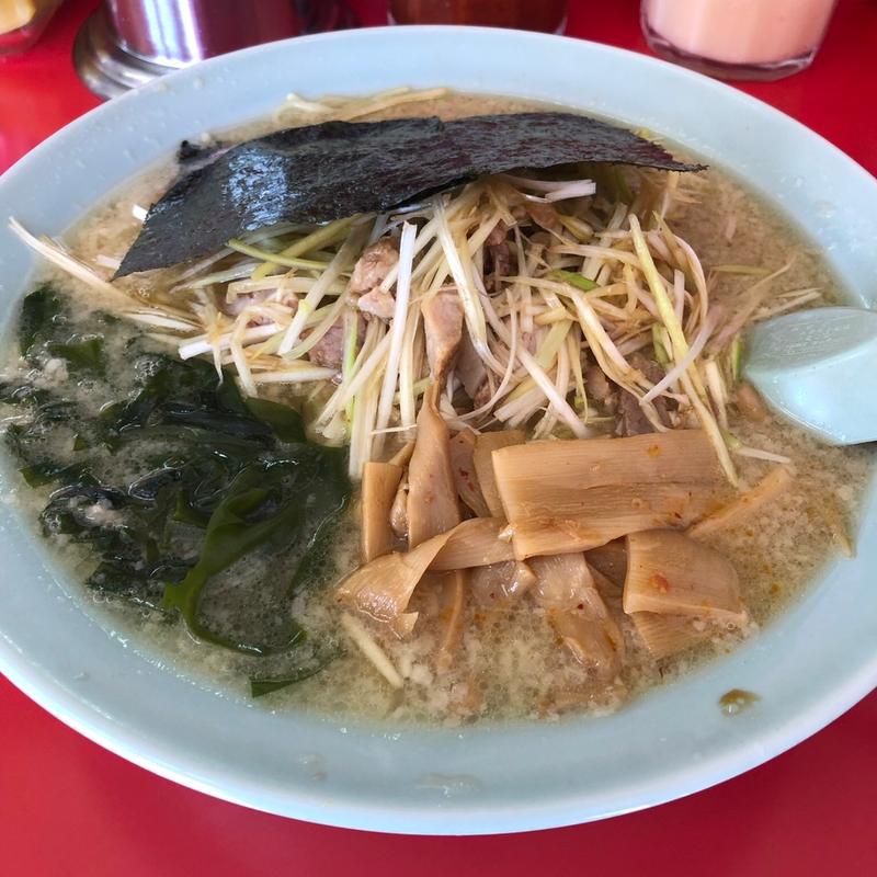 ネギラーメン【中盛】(ラーメンショップ　太田店)