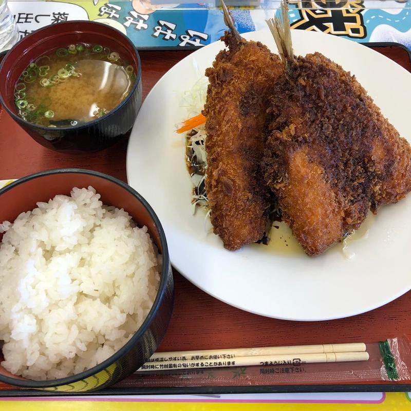 アジフライ定食(加西サービスエリア（下り線）レストラン )