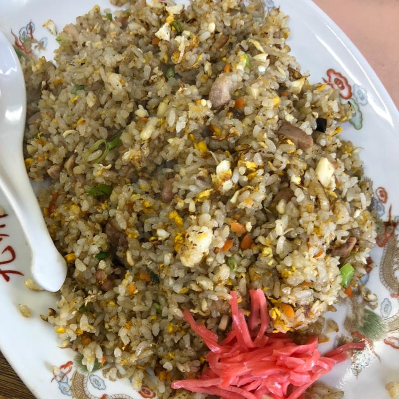 ニンニク炒飯　大盛り(九州中華料理店 （キユウシユウチユウカリヨウリテン）)