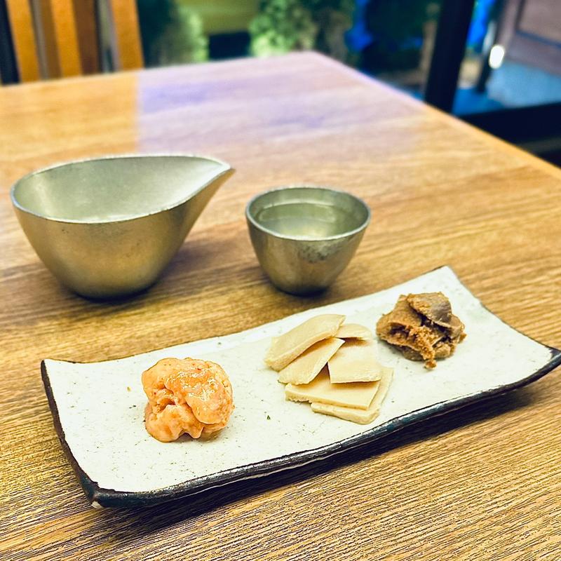 珍味３種盛り合わせ(蕎麦処 大藪)