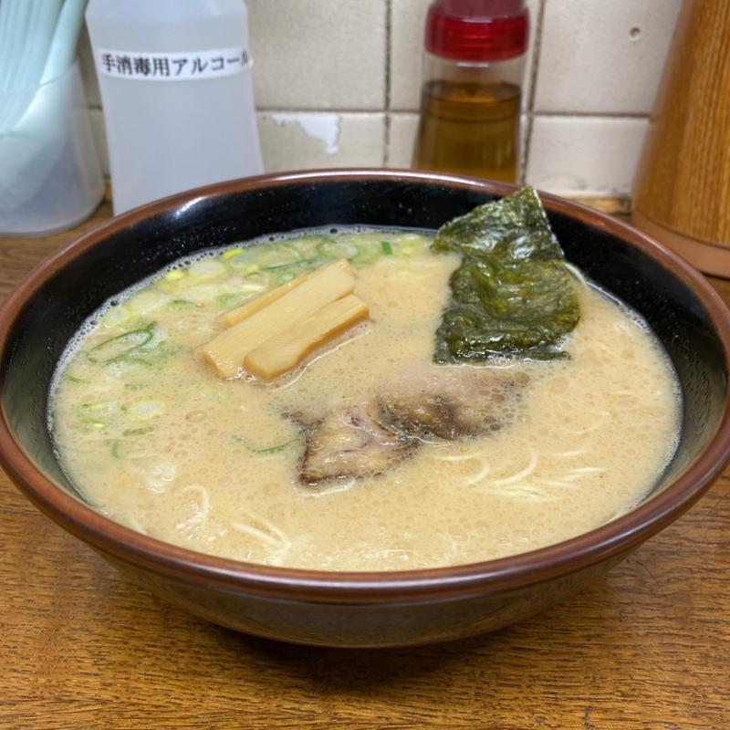 とんこつ(白)(駅西ラーメン)
