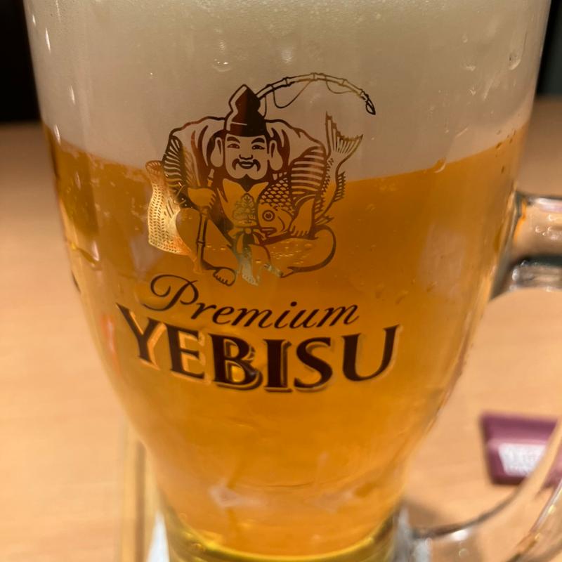 エビスビールジョッキ(ヱビスバー 札幌アピア店 (YEBISU BAR Sapporo Apia))