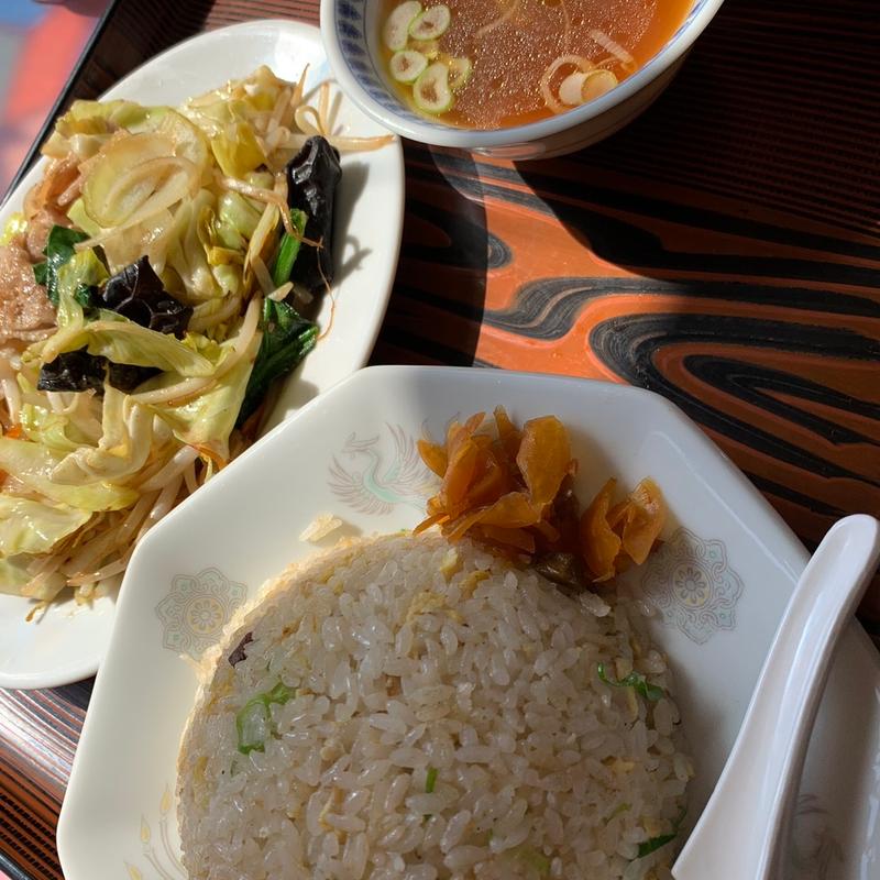 肉野菜いため定食(大茂 )