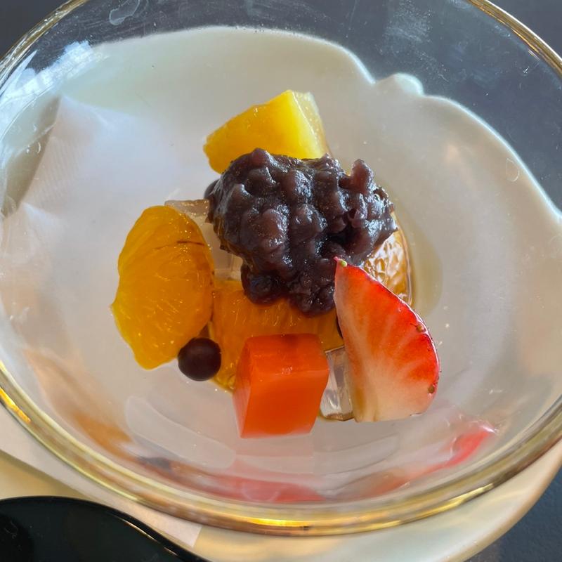 ひつまぶし膳　デザート(羽衣)