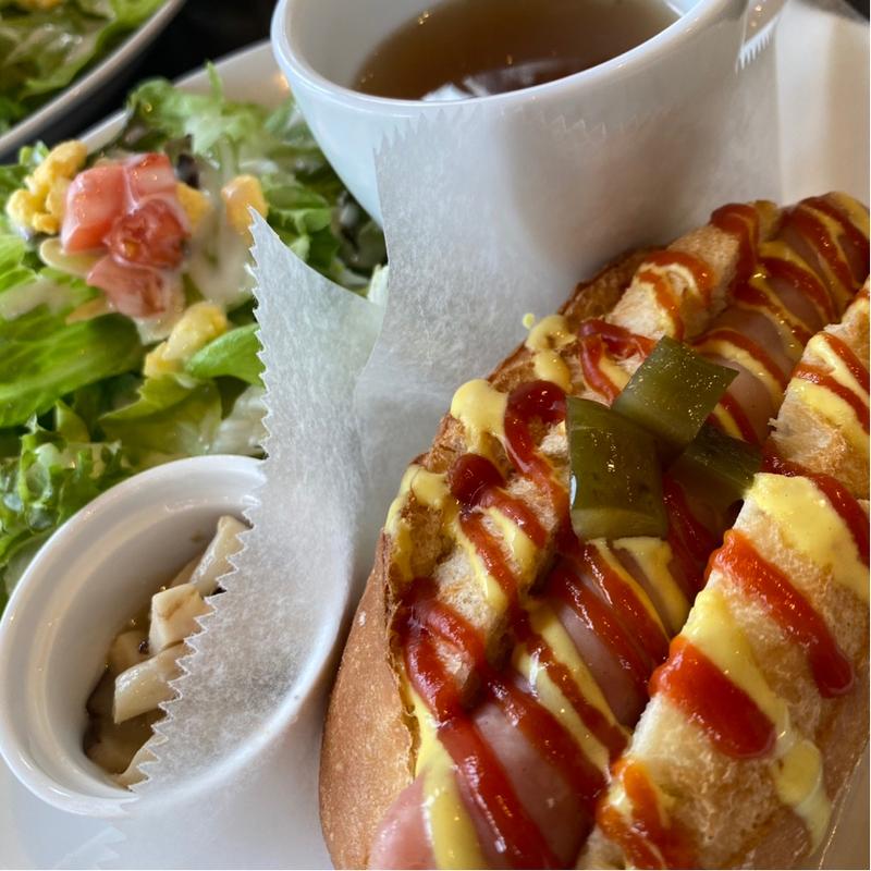 ランチセット(ワッフルカフェ サイン （Waffle Cafe Sign）)