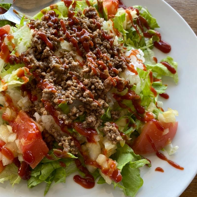 チーズタコライス(化世沢食堂)