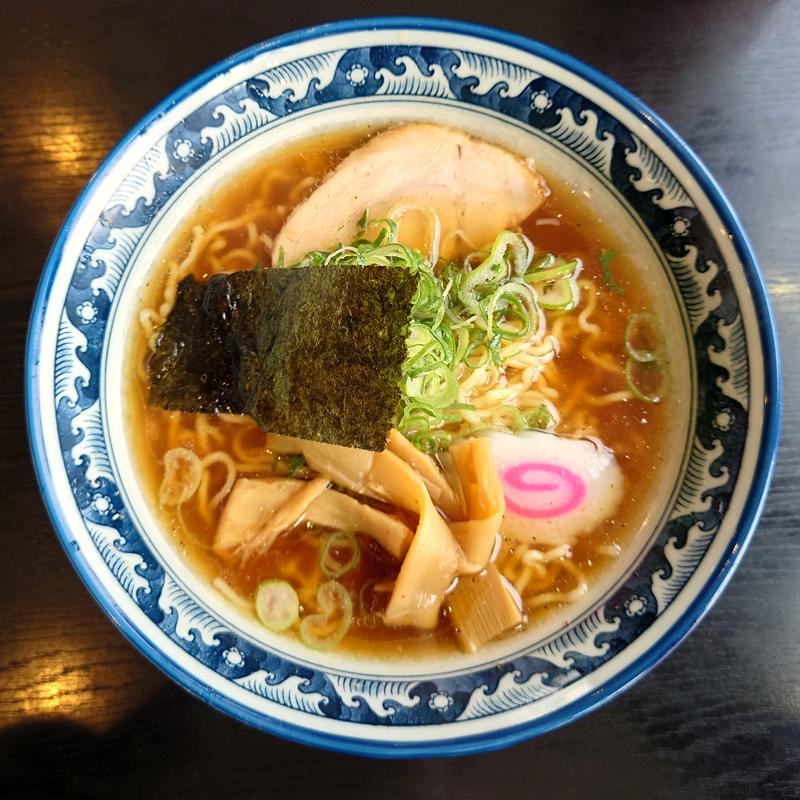 醤油ラーメン(らーめん食堂れんげ 河口湖店)