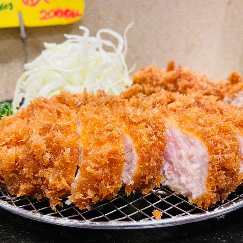 ランチ限定set ロース&メンチ定食(とんかつ椛)