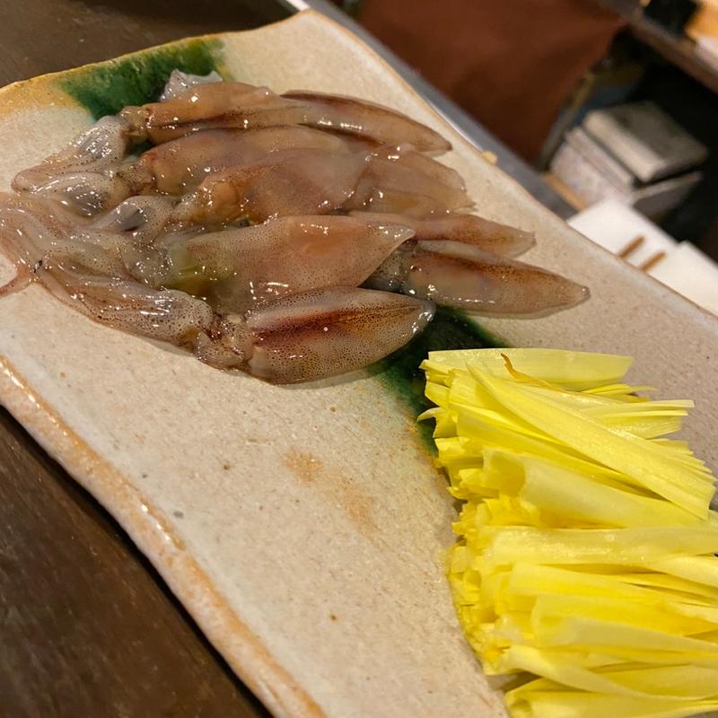 ホタルイカのしゃぶしゃぶ(小料理屋season)