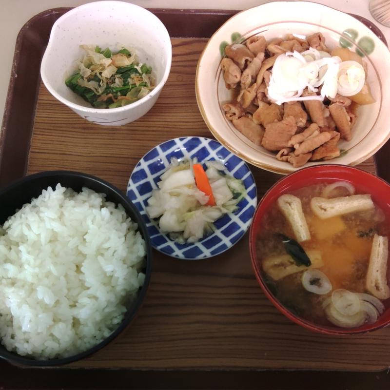 ホルモン定食(水沢食堂 競馬場店 )