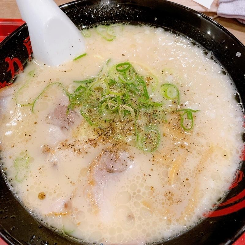 鶏白湯ラーメン(ラーメン魁力屋 イオンモール広島府中店)