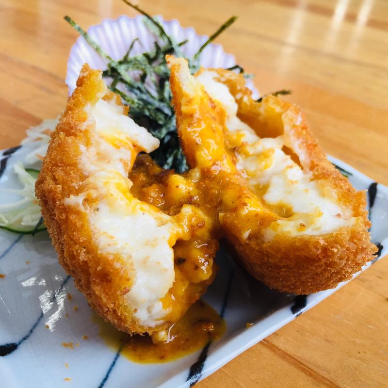 期間限定プレミアムうにコロッケ(丸健水産 （まるけんすいさん）)