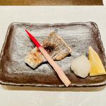 おまかせAコース(太刀魚の塩焼き)