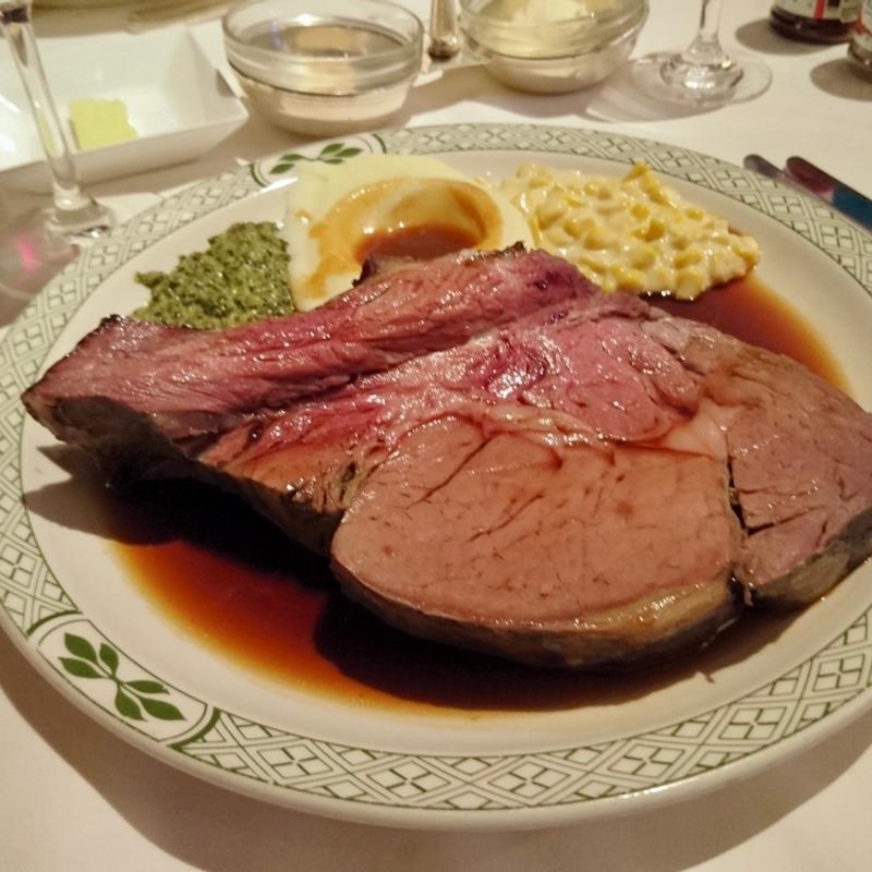 ロウリーカット(ロウリーズ・ザ・プライムリブ 大阪 （Lawry’s　The Prime Rib，Osaka）)