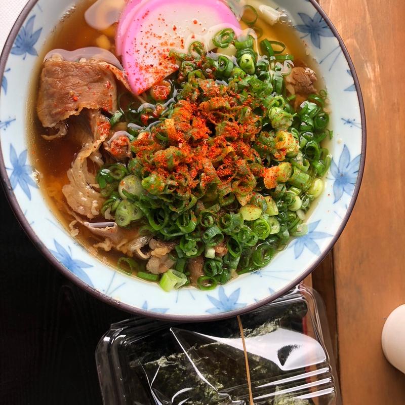 肉うどん(角打 鍋島)