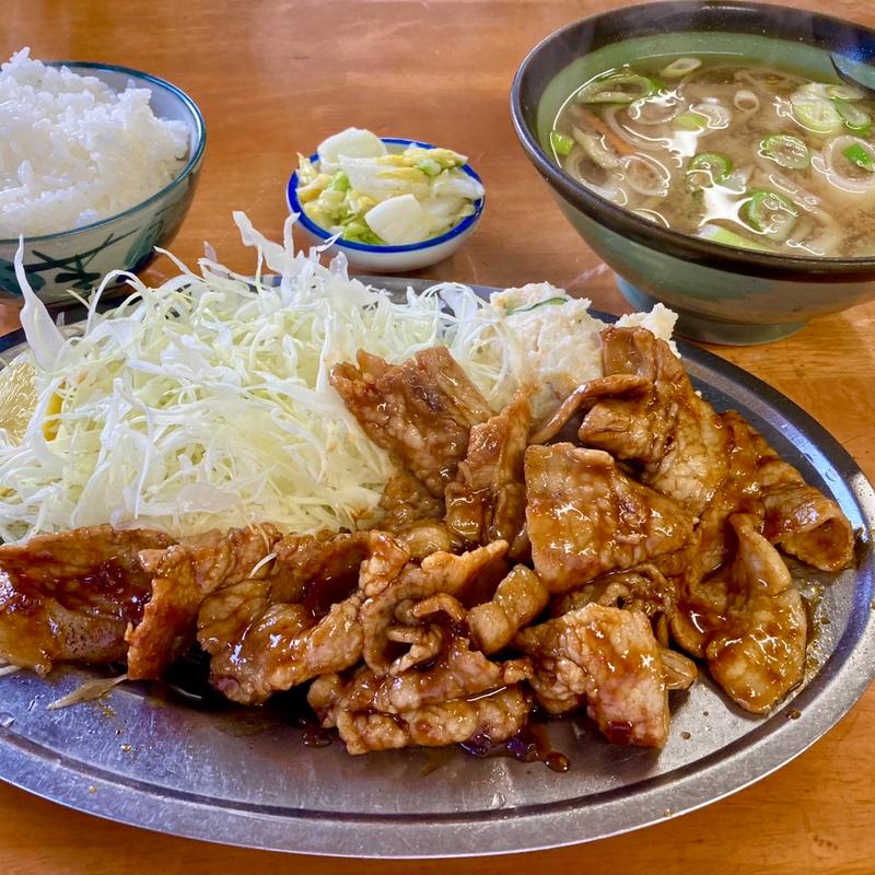 焼肉定食半ライス(舞木ドライブイン )
