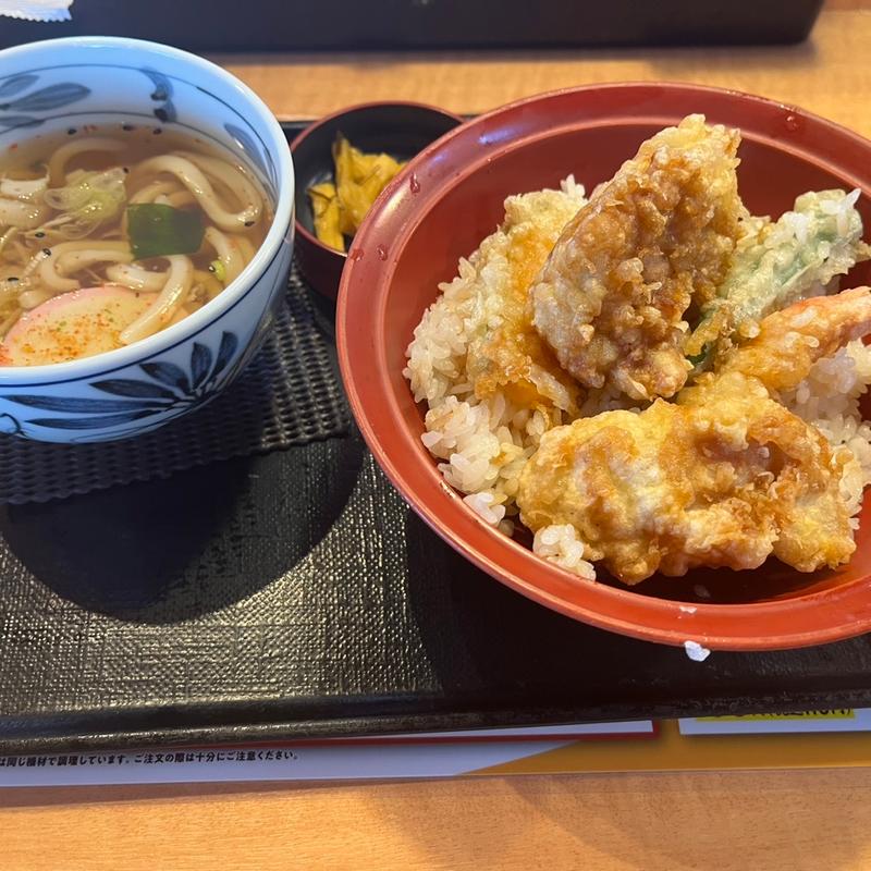 とり天うどんせっと(久兵衛屋 松戸五香店)