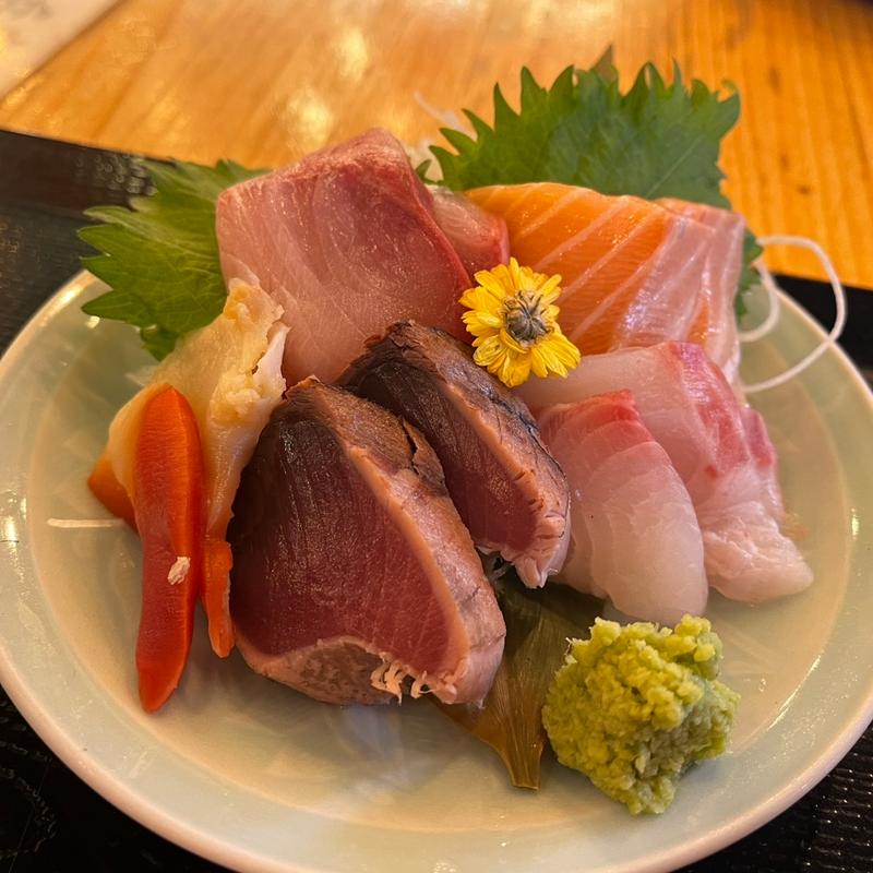 刺身定食(魚の浜恵)