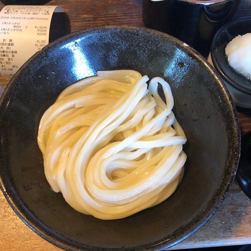 ぶっかけ【冷や】(ざいごうどん本家 わら家)