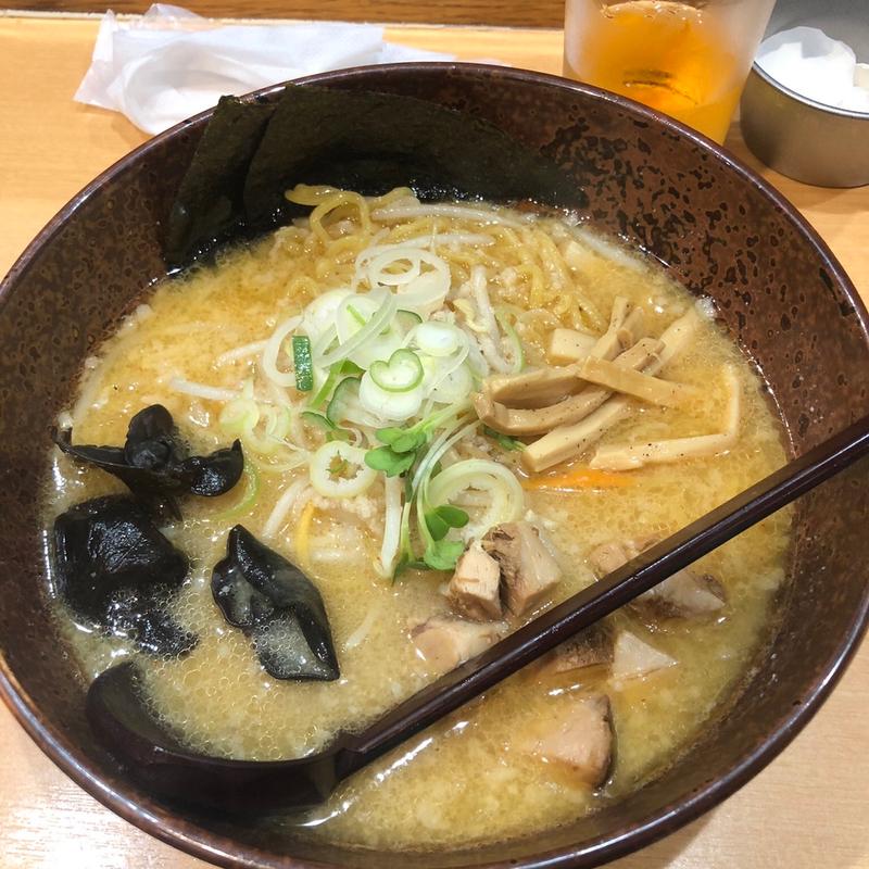 味噌ラーメン(しみじみ 本店)