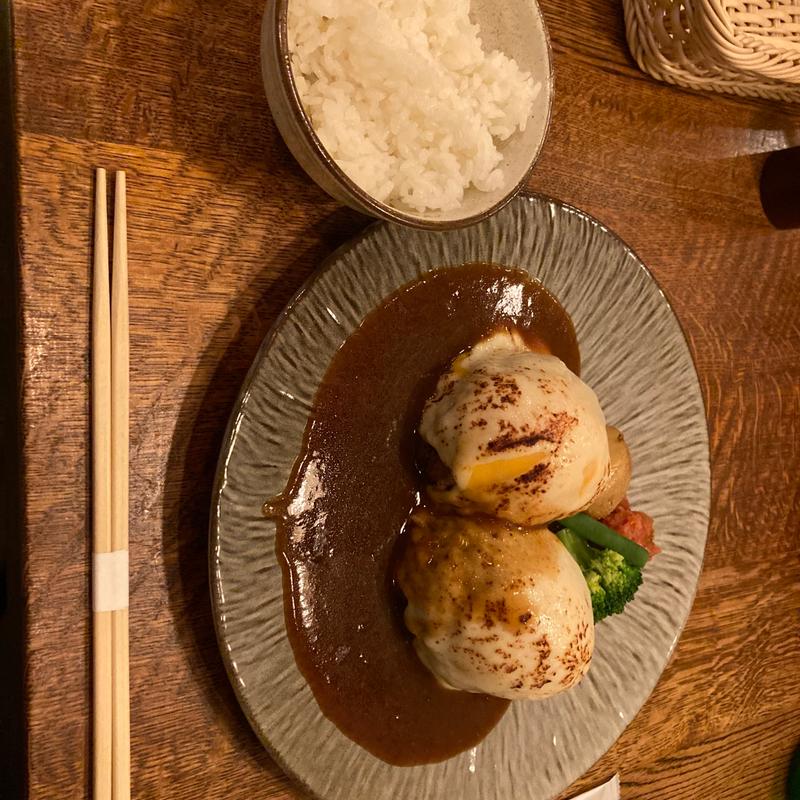 俺のハンバーグ ダブル(俺のハンバーグ 渡なべ)