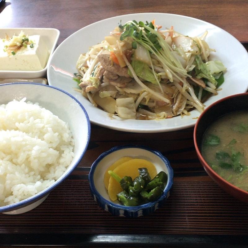 野菜炒め定食(小野屋 )