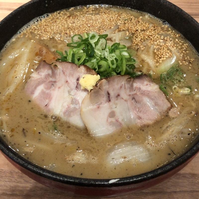 味噌チャーシューメン(麺処 白樺山荘 新千歳空港店)