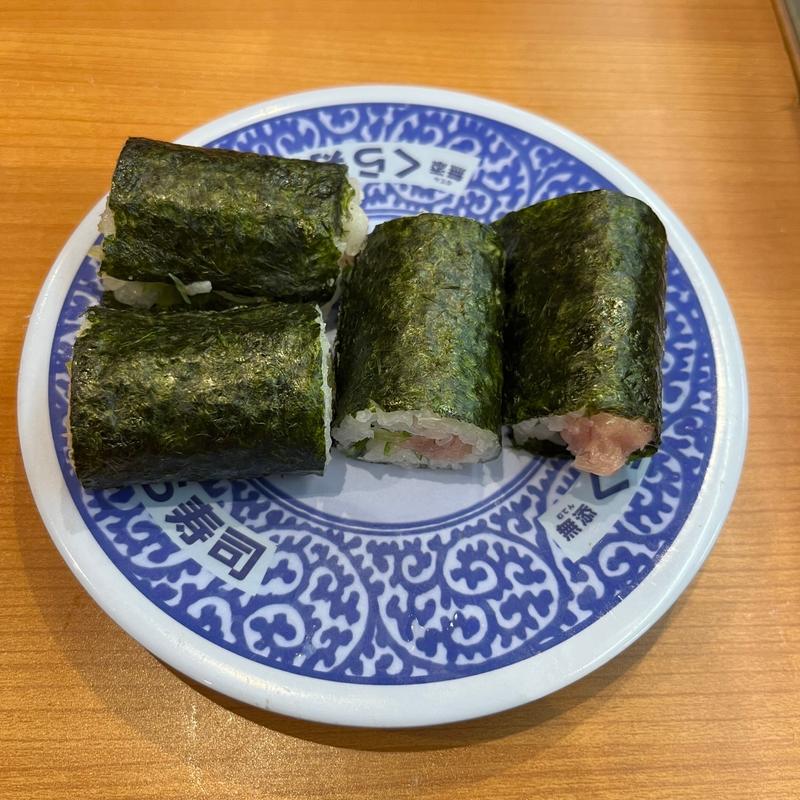 ネギトロ巻(くら寿司 名古屋志段味店)