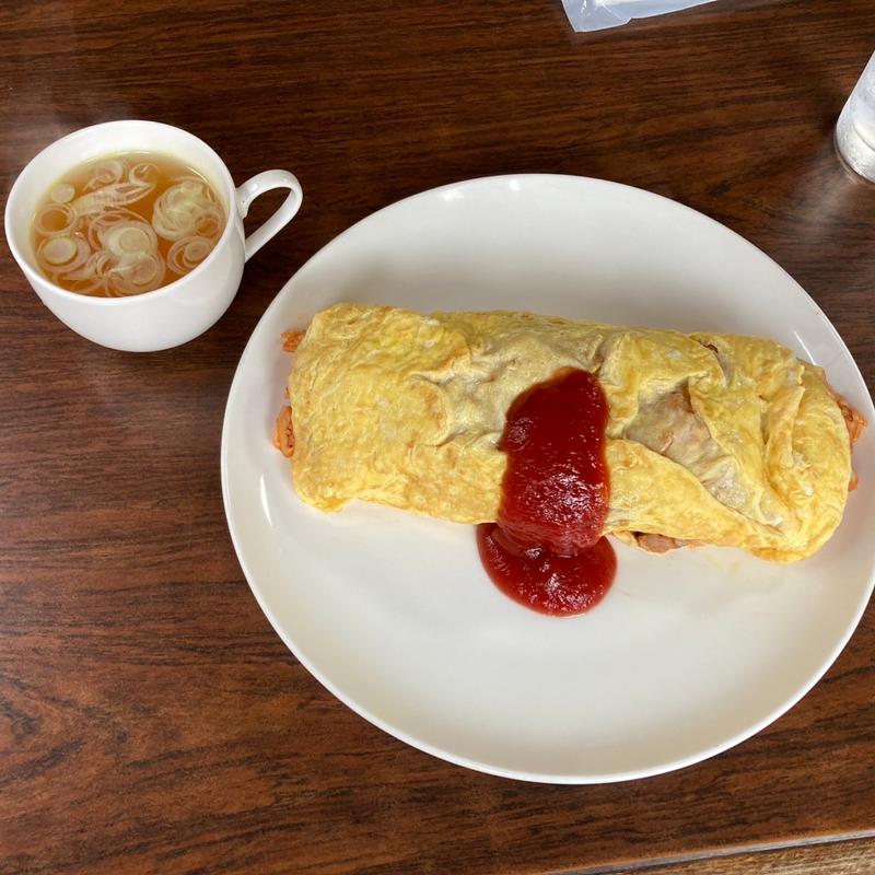 オムライス(ぶるどっく食堂)