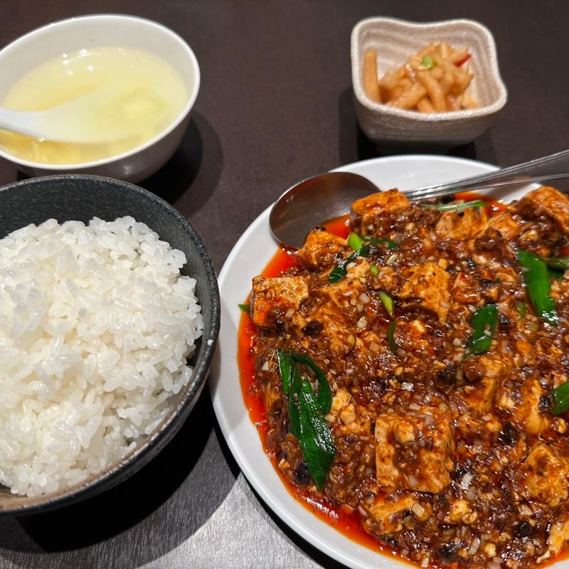 麻婆豆腐ランチ(四川料理 龍の子)