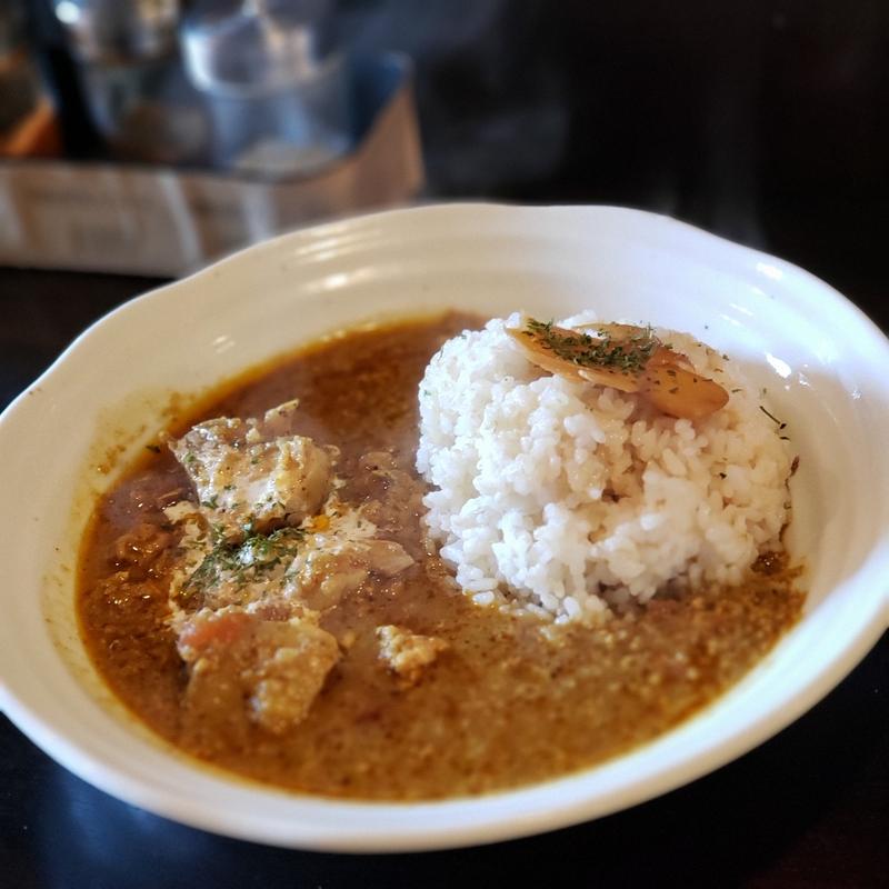 スモークドチキンカレー(二十一味家)