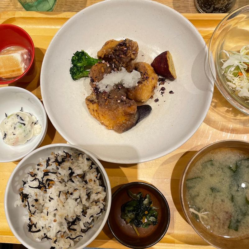 メバルの梅おろしあん定食(おぼんdeごはん LECT店)