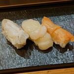 貝三種(立ち呑み寿司 勝吉)