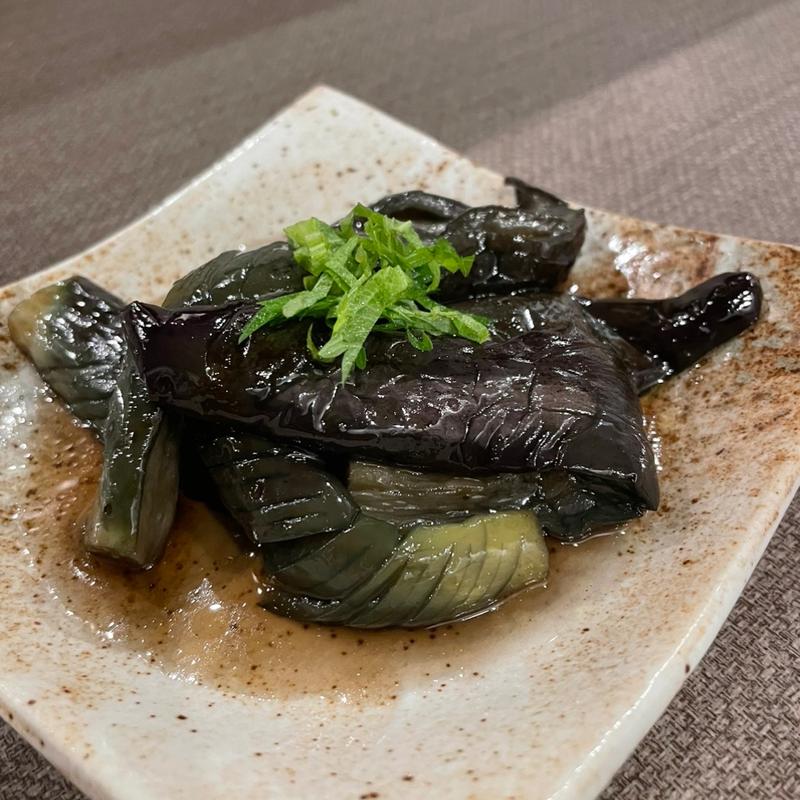 揚げ茄子煮浸し(酒処とばり)