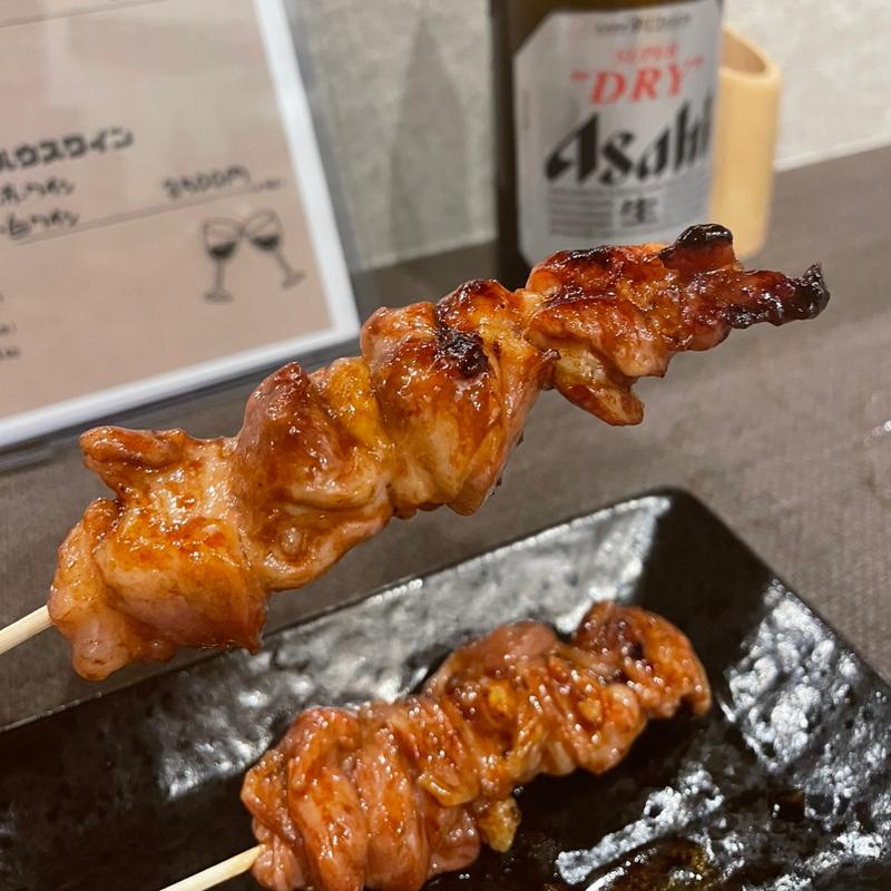 串焼き もも(酒処とばり)