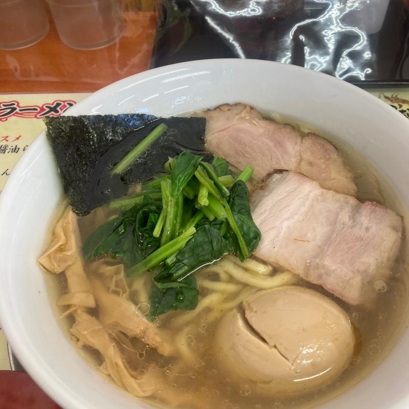 鶏淡麗出汁の中華そば手打ち麺塩(栃木中華そば 神志)