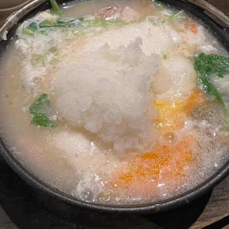 山いも（トッピング）(ぞうすいの店 お通 中洲店)