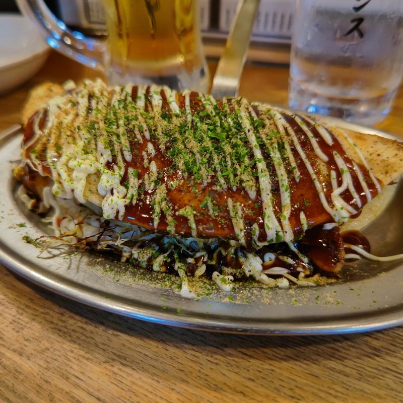 とんぺい焼き(太陽ホエール 野毛本店)