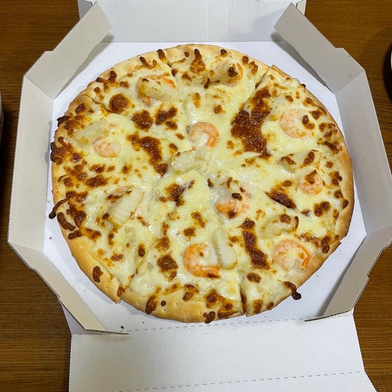 シーフードのクリーミーグラタン(アオキーズピザ 池下店)