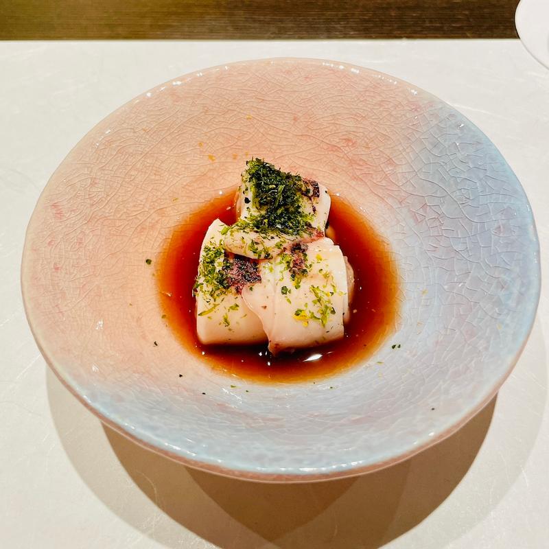 おまかせAコース(ヤリイカの煮物)(すし処　市柳 )