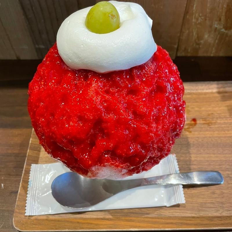 ラズベリーレアチーズ(氷屋ぴぃす )